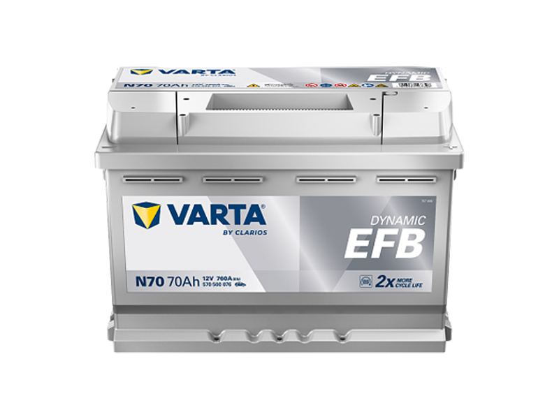 Battery EFB 70Ah 1820-N70 OE 000915105EC