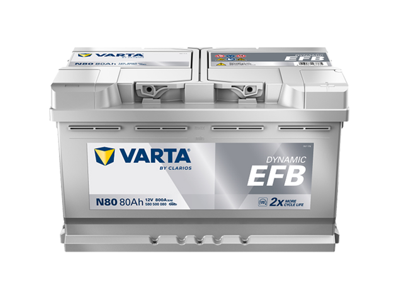 Battery EFB 80Ah 1820-N80 OE 000915105ED