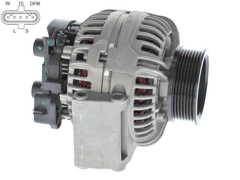 Ģenerators DAF 110A 1927312 1986A01025 OE 1927312