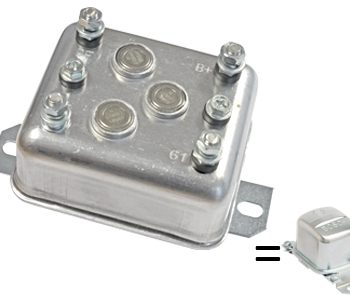 Ģeneratora sprieguma regulators 12V 11A atsevišķs regulators — 2001-1778CA