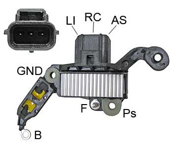 Ģeneratora sprieguma regulators Ford Mondeo — 2010-105243