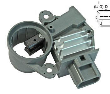 Ģeneratora sprieguma regulators 6G Mustang — 2010-1991
