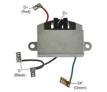Ģeneratora sprieguma regulators 24V — 2020-1709