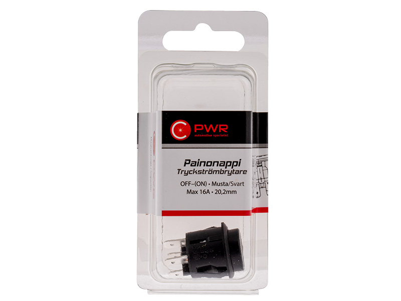 C-PWR INONAPPI OFF-(ON) MUSTA 20,2MM REIKÄ 29-1120-C OE 