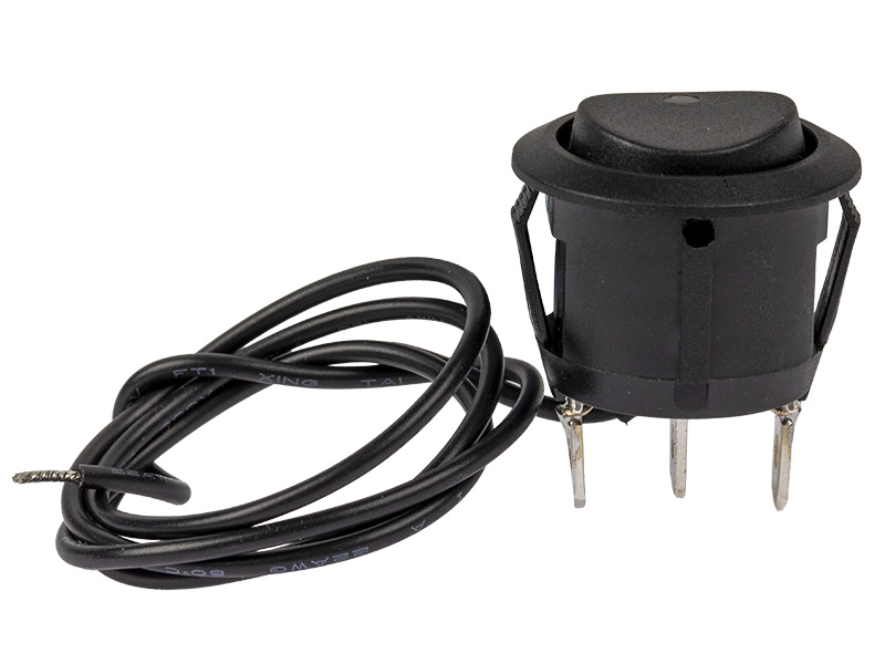 C-PWR KEINUKATKAISIJA PYÖREÄ 1-0-2 LED PUN/VIH 29-1461-C OE 