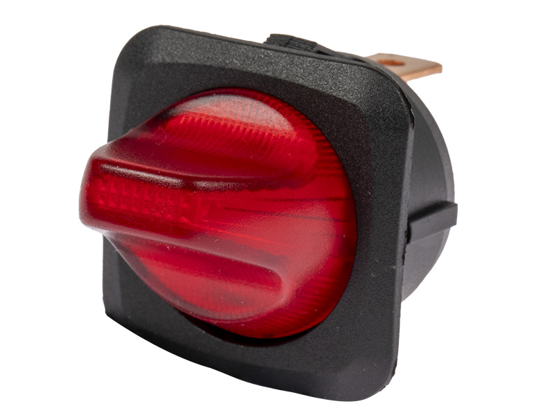 C-PWR VIPUKATKAISIJA PYÖREÄ 0-1 LED PUN 29-1540-C OE 
