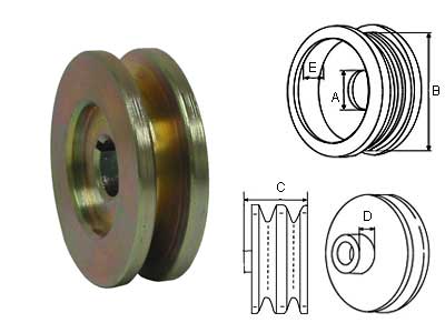 Ģeneratora skriemelis 15,9/66MM 1X10 2921-3623 OE 