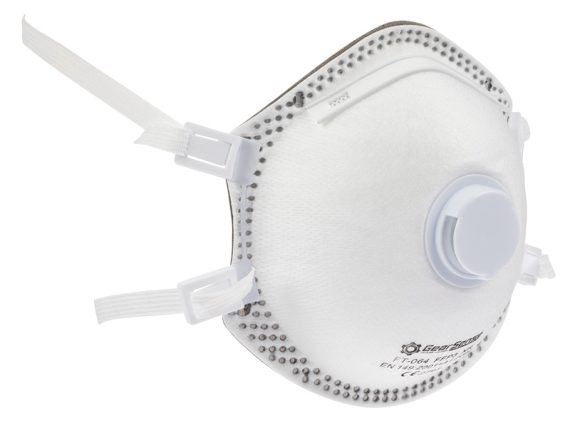 3-92056_003.JPG Putekļu/aerosola respirators FFP3 ar vārstu, 3 gab. 3-92056 OE