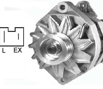 Ģenerators Renault Clio 90A A14N164 — 3200-4087EXC