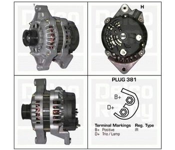 Ģenerators Remy Opel 70A — 3200-4211EXC-DR