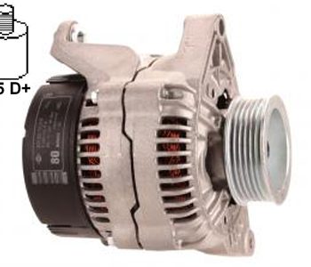 Ģenerators NISSAN Primera 2,0 80A 23100-72J00 — 3200-4635EXC
