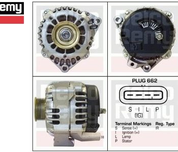 Ģenerators REMY 105A 10480168 — 3200-4939DR