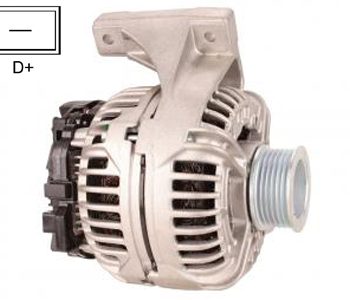 Ģenerators Bosch 120A 0124 515 017 — 3200-5137EXC
