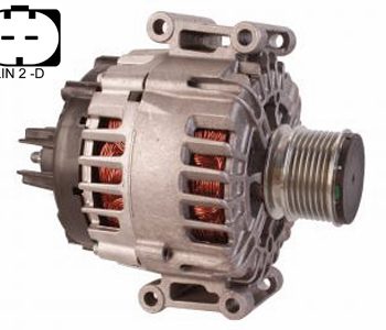 Ģenerators 150A Mercedes-Benz W204, W212 A2711541502 — 3200-60091EXC