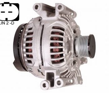 Ģenerators 200A Mercedes-Benz W211 CDI A0131545902 — 3200-60095EXC