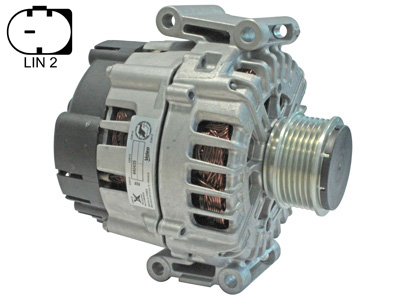 ĢENERATORS 180A AUDI 3,0 V6 11- 440435 3200-60238EXC OE 06E903018L