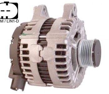 Ģenerators Volvo S80 V70 2,0D 180A LR001200 — 3200-60287EXC