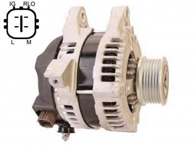 ĢENERATORS 28-6773 100A TOYOTA 1,4 D-4D 3200-60356EXC OE 