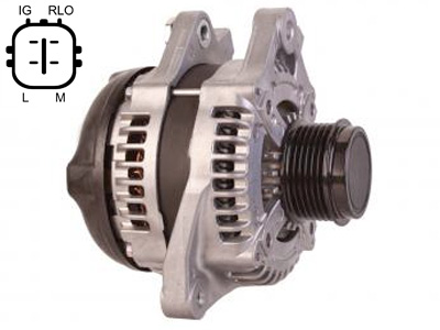 ĢENERATORS DENSO 100A 1,33/1,3VVT-i 09-> 3200-60371EXC OE 