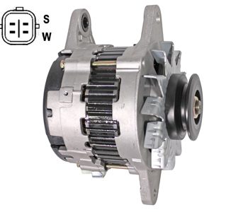 Ģenerators 24V 50A Kobelco SK200-8, SK250-8 0201-152-0217 — 3200-60496