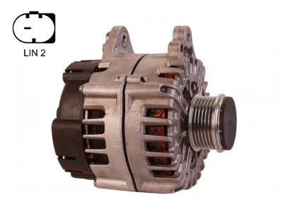 ĢENERATORS 28-6546 200A AUDI 3200-60668EXC OE 059903018T