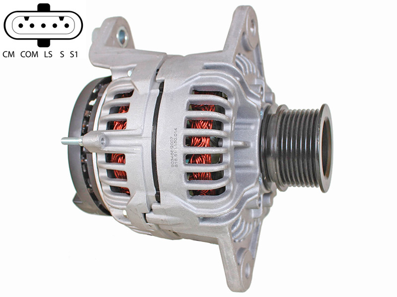 Ģenerators 24V 150A VOLVO LA 3200-61141EXC OE 