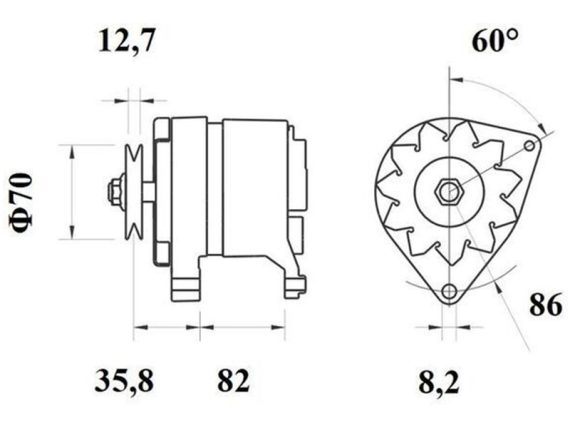 3200-61222MAHLE_002.JPG Ģenerators 3200-61222MAHLE OE 23741