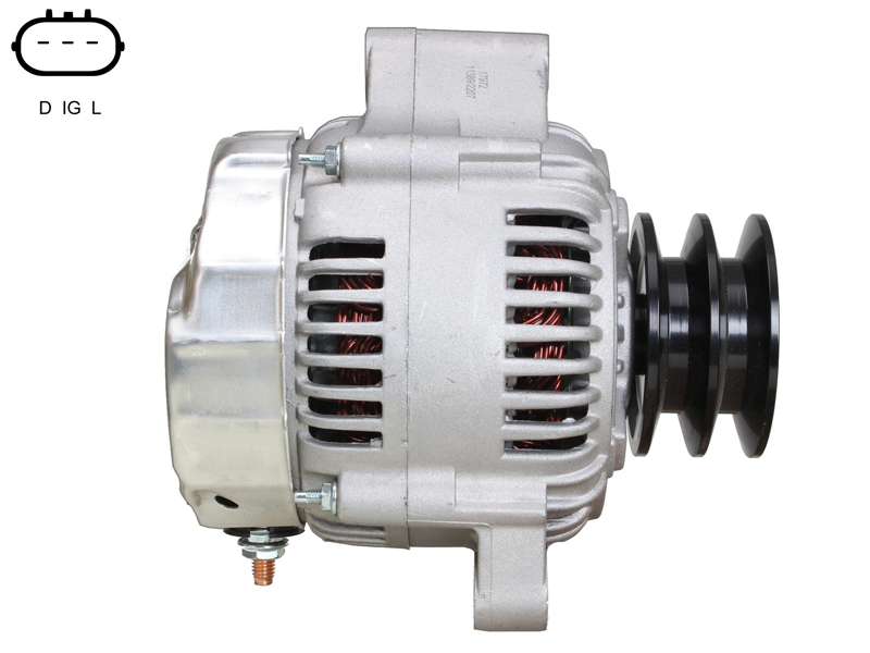 Ģenerators 24V 60A KOMATSU 3200-61252EXC OE 4945839