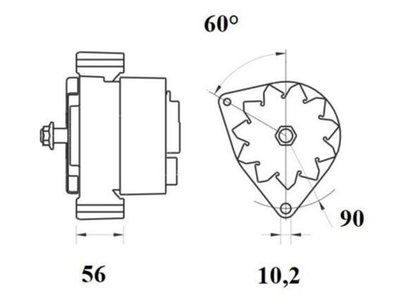 3200-61254MAHLE_002.JPG Ģenerators 3200-61254MAHLE OE 01184024