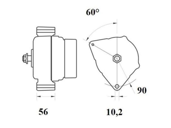3200-61293MAHLE_002.JPG Ģenerators 14V 250A 3200-61293MAHLE OE AL228793