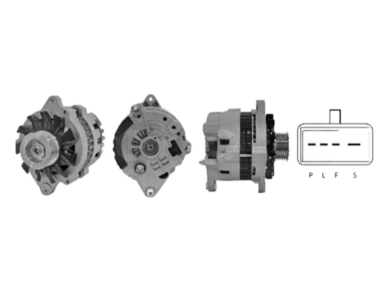 Ģenerators 105A Ferrari, Maserati 28-2914 3200-695412 OE 4609003