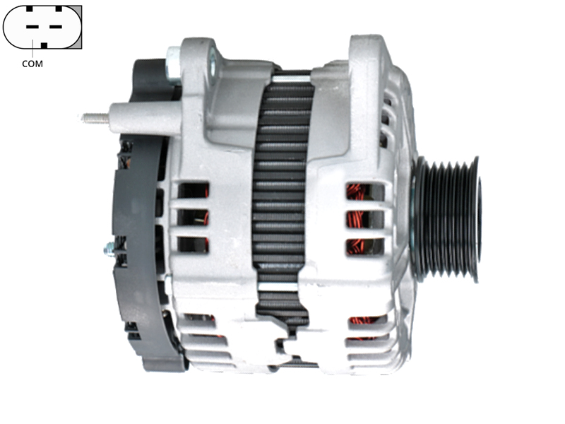 Ģenerators 180A AUDI 2,7-3,0 TDI 08- 3200-6960408 OE 059903016P