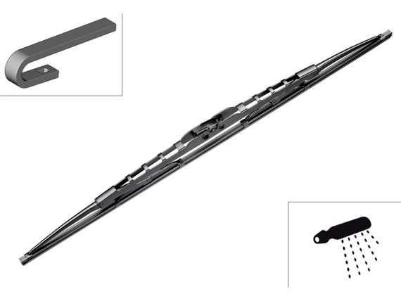 3397004080_001.JPG Stikla tīrītāja slotiņa BOSCH 700MM TWIN N74 3397004080 OE 5001865597