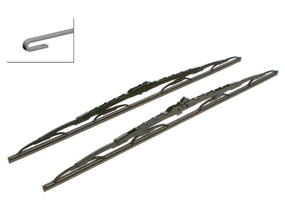 3397118301_001.JPG Stikla tīrītāju slotiņu komplekts BOSCH 600MM TWIN 603 3397118301 OE