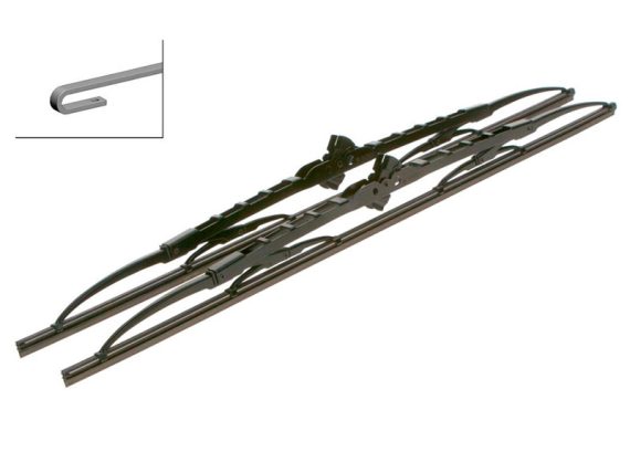 3397118420_001.JPG Stikla tīrītāja slotiņa Bosch Twin 550, 550 mm, 3397118420 3397118420 OE