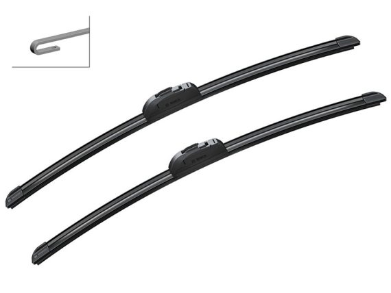 3397118903_001.JPG Stikla tīrītāju slotiņu komplekts BOSCH 530MM AEROTWIN RETROFIT AR530S 3397118903 OE