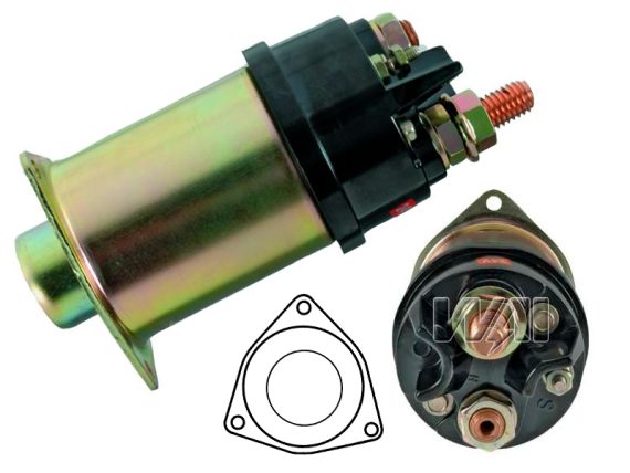 4106-5894_001.JPG Atslēgšanas solenoīds 24V 37MT 1115619 4106-5894 4106-5894 OE