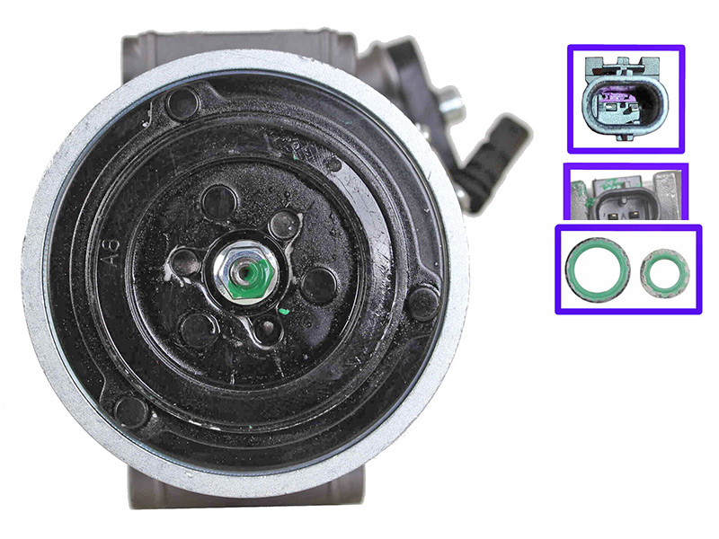 AC Compressor 51-1244 OE 39034465