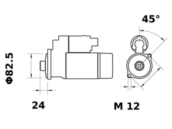 5200-65770MAHLE_002.JPG Starteris 12V MS 23 5200-65770MAHLE OE 00004170003