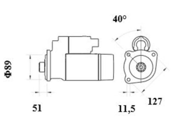 5200-65789MAHLE_002.JPG Starteris 24V MS975 5200-65789MAHLE OE RE504245
