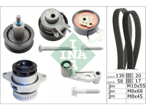 530008930_001.JPG Timing Belt Set with Water Pump 530008930 OE 036198119E