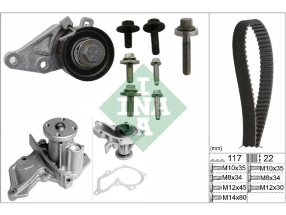 530014030_001.JPG Timing Belt Set with Water Pump 530014030 OE