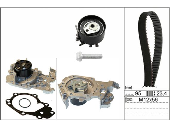 530019530_001.JPG Timing Belt Set with Water Pump 530019530 OE 119A01820R