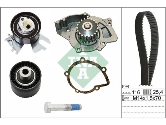 530044930_001.JPG Timing Belt Set with Water Pump 530044930 OE 1609525480