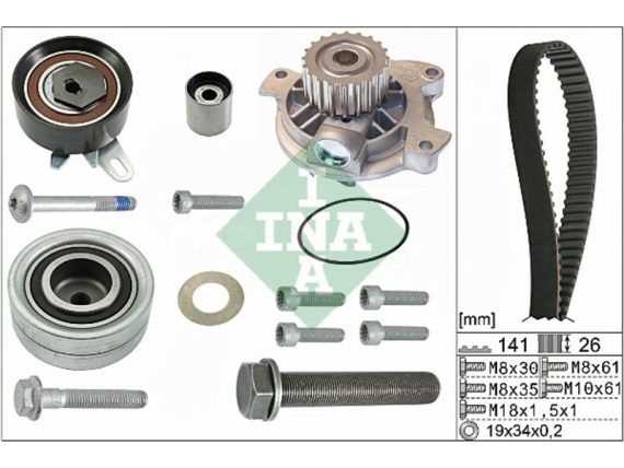 530048230_001.JPG Timing Belt Set with Water Pump 530048230 OE