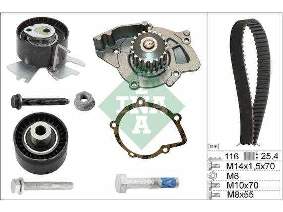 530055831_001.JPG Timing Belt Set with Water Pump 530055831 OE 1613561780