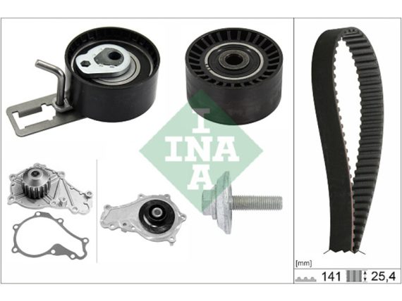 530057830_001.JPG Timing Belt Set with Water Pump 530057830 OE 1613561980