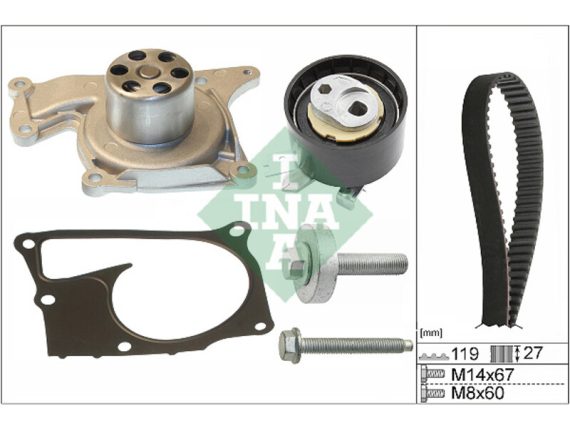 530060730_001.JPG Timing Belt Set with Water Pump 530060730 OE 119A07049R