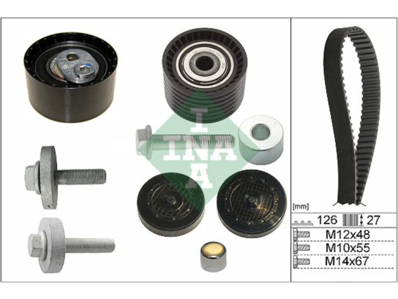 530063810_001.JPG Timing Belt Set 530063810 OE 130C11551R