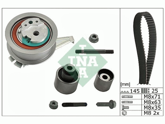 530065010_001.GIF Timing Belt Set 530065010 OE 03L198119G
